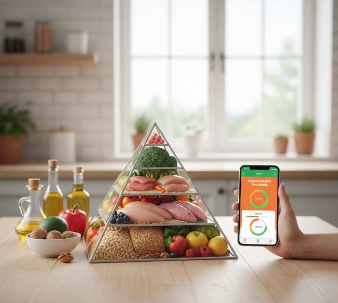 Táplálkozási piramis