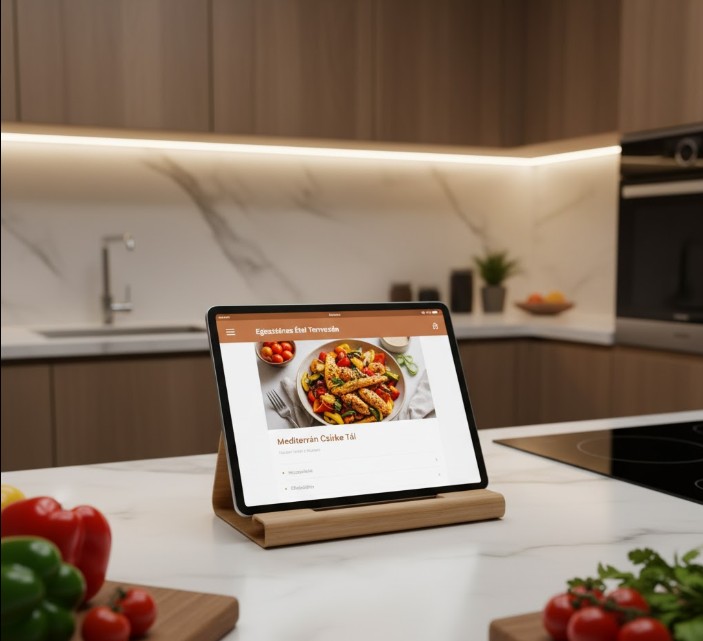 Okos recepttervező alkalmazás