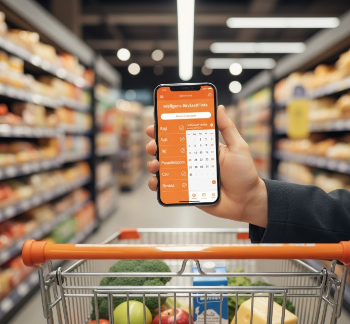 Intelligens bevásárlólista alkalmazás